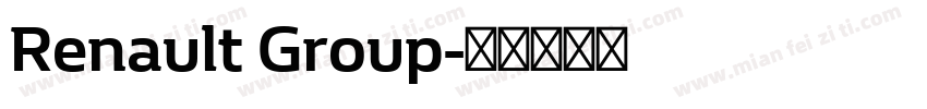 Renault Group字体转换
